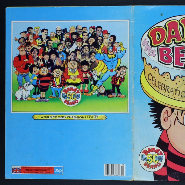 Dandy Beano Panini Sticker Album komplett - GB