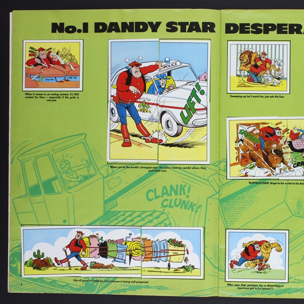 Dandy Beano Panini Sticker Album komplett - GB