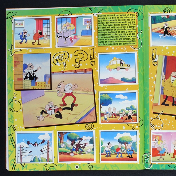 Mortadelo filemon Panini Sticker Album komplett - E