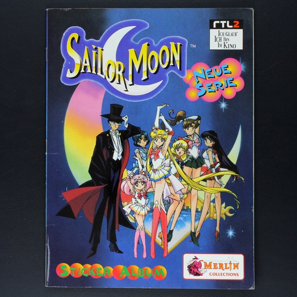 Sailor Moon Neue Serie Merlin Sticker Album