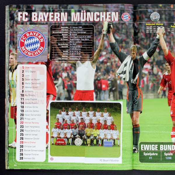 Fußball 2006 Panini Sticker Album komplett - Sport-Bild Version