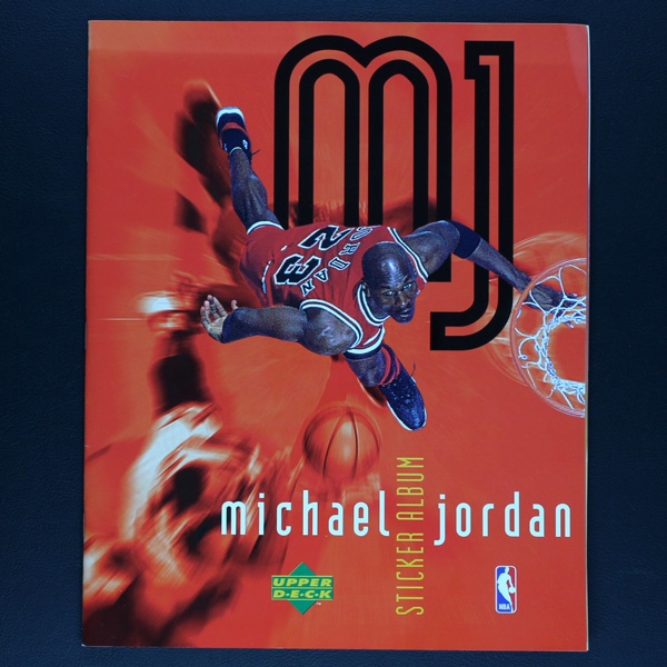 MJ Michael Jordan Upper Deck Sticker Album