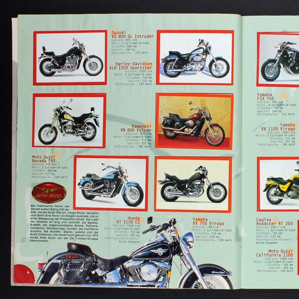 Top Moto Panini Sticker Album komplett