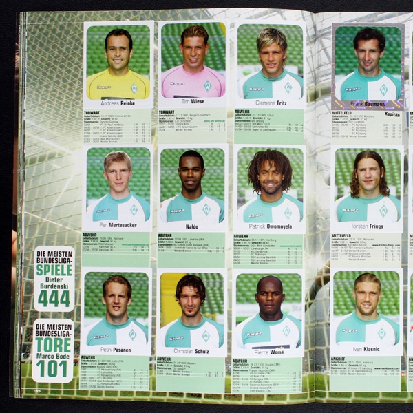 Fußball 2006 Panini Sticker Album komplett - Bild Version