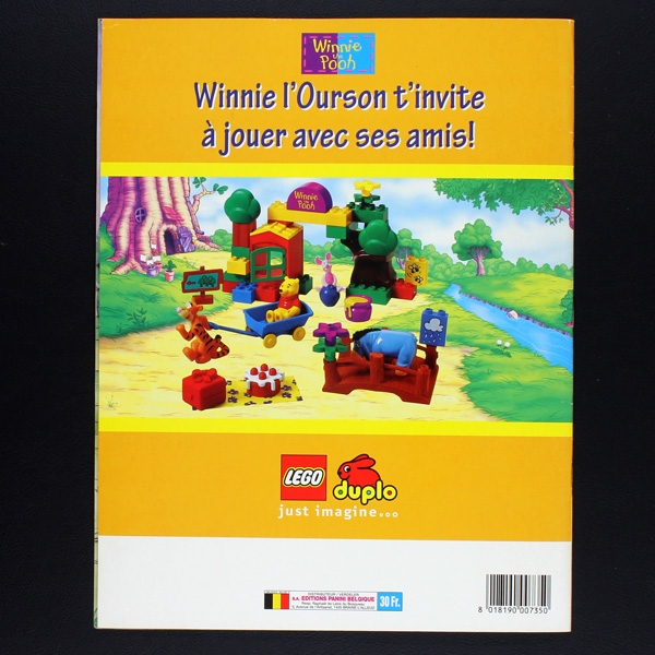 Winnie L'ourson Panini Sticker Album komplett - B