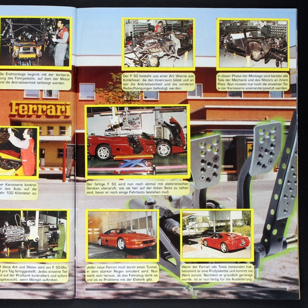 Ferrari Panini Sticker Album komplett