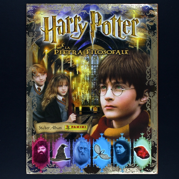 Harry Potter e la pietra filosofale Panini sticker album complete - IT