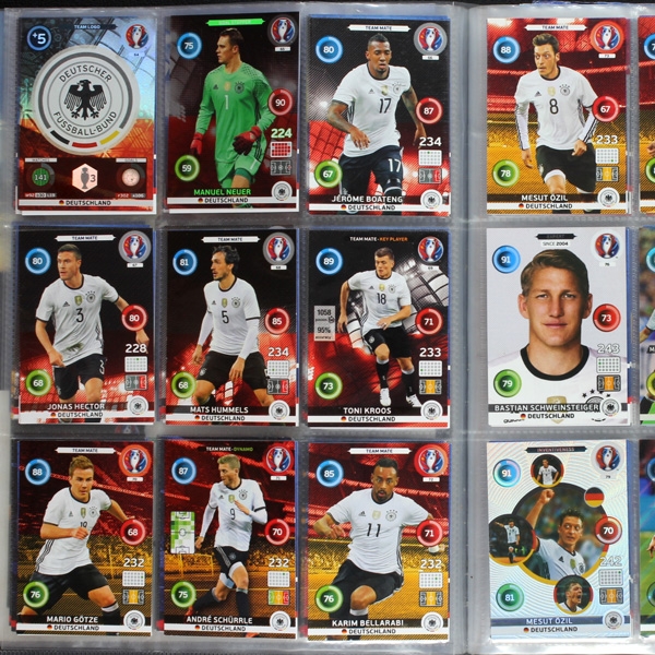 Euro 2016 Panini Trading Cards complete 1 - 459