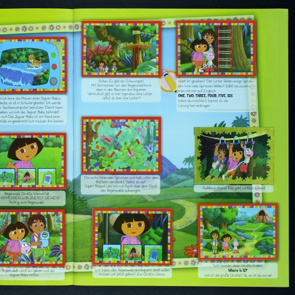 Dora Panini sticker album complete