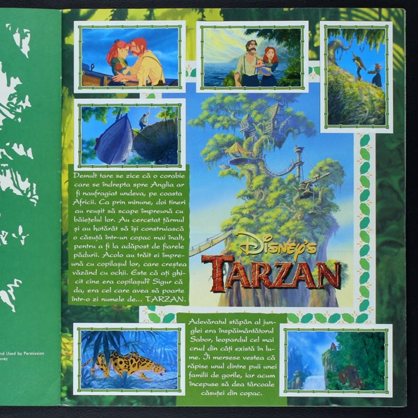 Tarzan Panini Sticker Album komplett - B