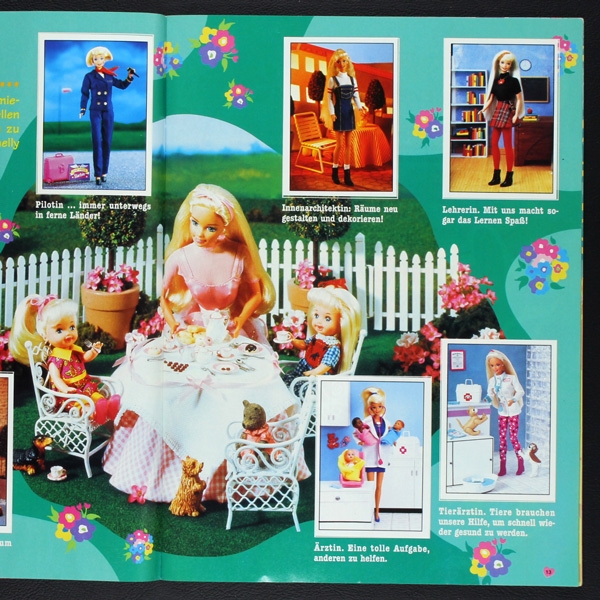 Barbie Fashion Panini sticker album complete