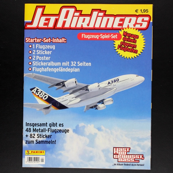 Jet Airliners Panini Sticker Album