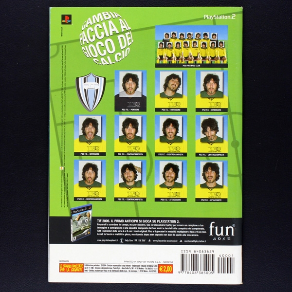 Obiettivo Campionato 2004 Panini Sticker Leeralbum