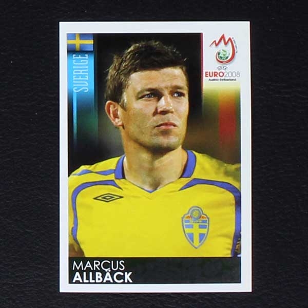 Euro 2008 Nr. 407 Panini Sticker Allbäck