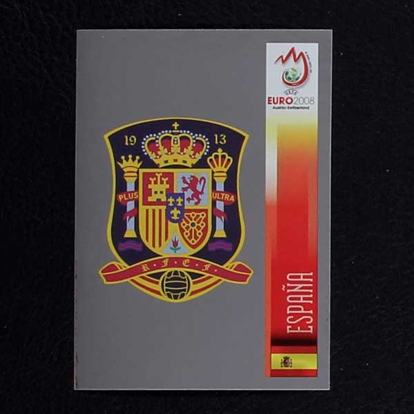 Euro 2008 Nr. 415 Panini Sticker Wappen Espana