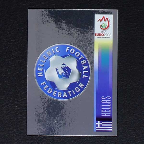 Euro 2008 No. 363 Panini sticker Badge Hellas