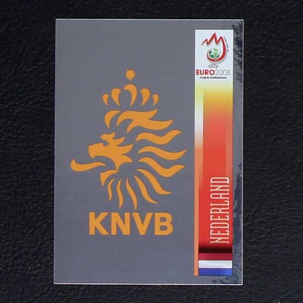 Euro 2008 No. 259 Panini sticker Badge Nederland