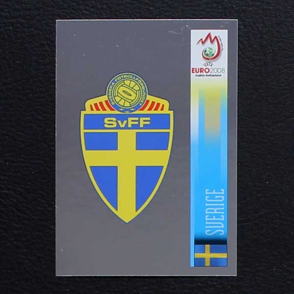 Euro 2008 No. 389 Panini sticker Badge Sverige