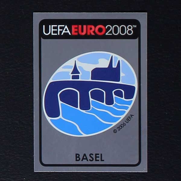 Euro 2008 Nr. 010 Panini Sticker Basel Logo