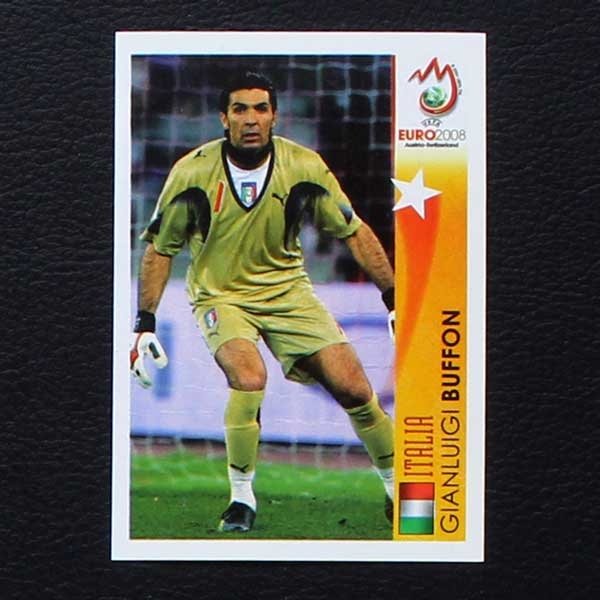 Euro 2008 Nr. 462 Panini Sticker Buffon in Action