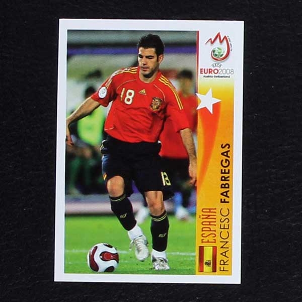 Euro 2008 Nr. 504 Panini Sticker Fabregas in Action