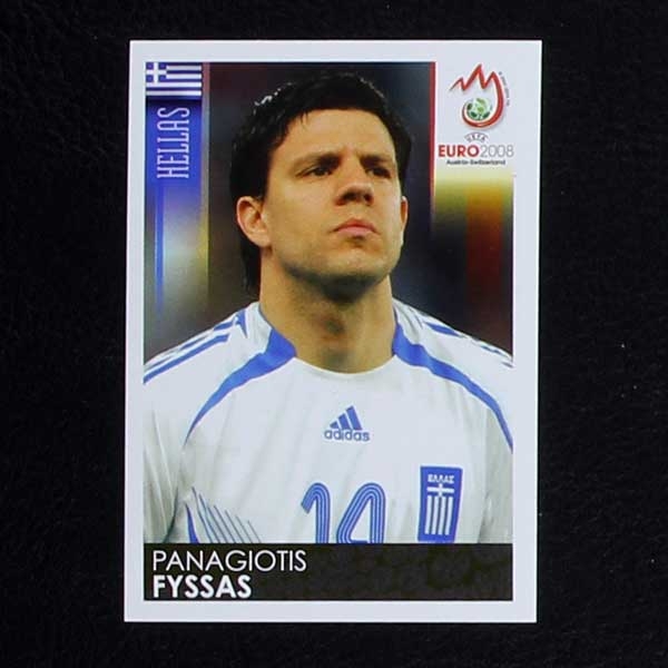 Euro 2008 Nr. 370 Panini Sticker Fyssas