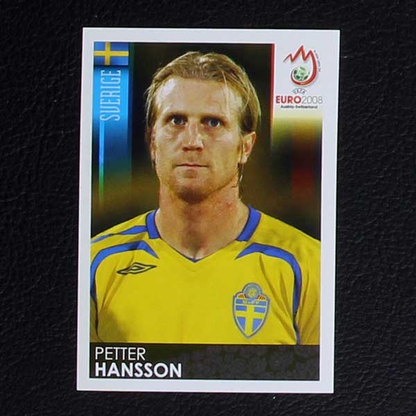 Euro 2008 No. 395 Panini sticker Hansson