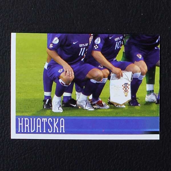 Euro 2008 Nr. 179 Panini Sticker Hrvatska Team 3