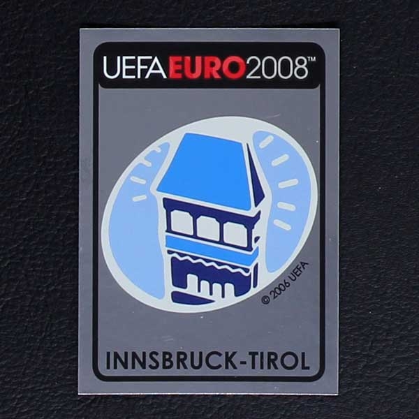 Euro 2008 Nr. 007 Panini Sticker Innsbruck Logo