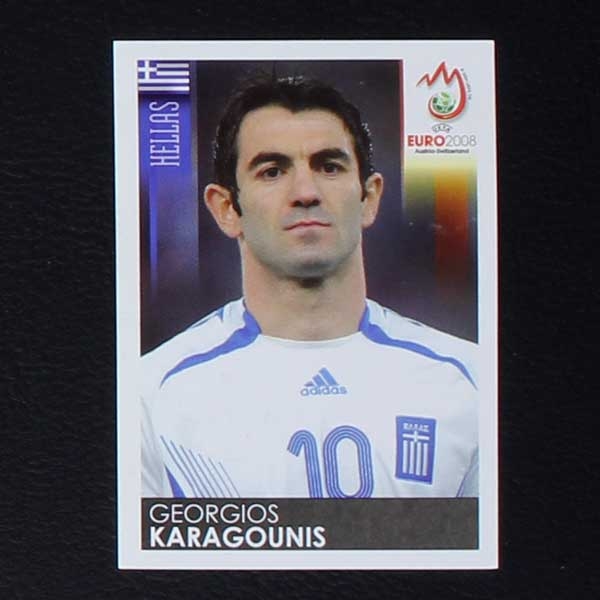 Euro 2008 No. 376 Panini sticker Karagounis