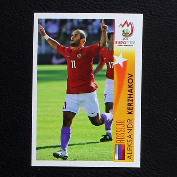 Euro 2008 Nr. 510 Panini Sticker Kerzhakov in Action