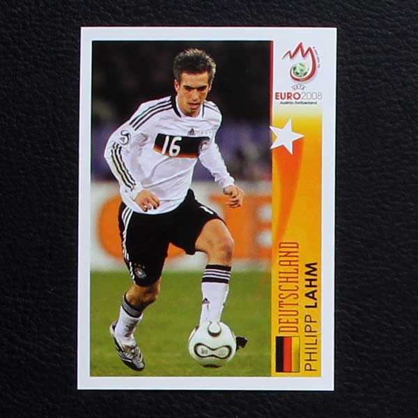 Euro 2008 Nr. 480 Panini Sticker Lahm in Action