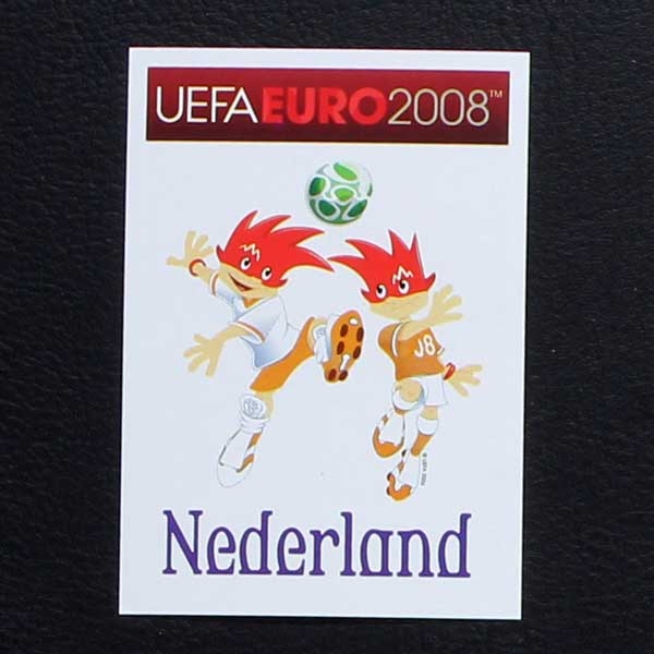 Euro 2008 Nr. 254 Panini Sticker Nederland Maskottchen