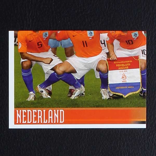 Euro 2008 No. 257 Panini sticker Nederland Team 3