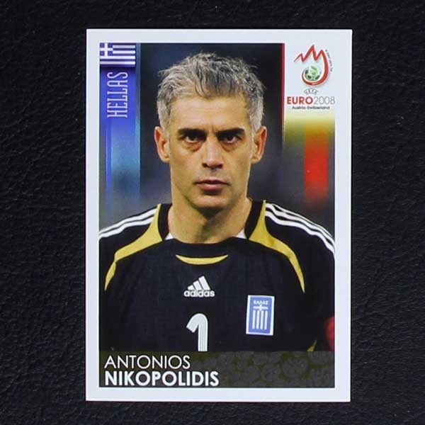 Euro 2008 No. 364 Panini sticker Nikopolidis