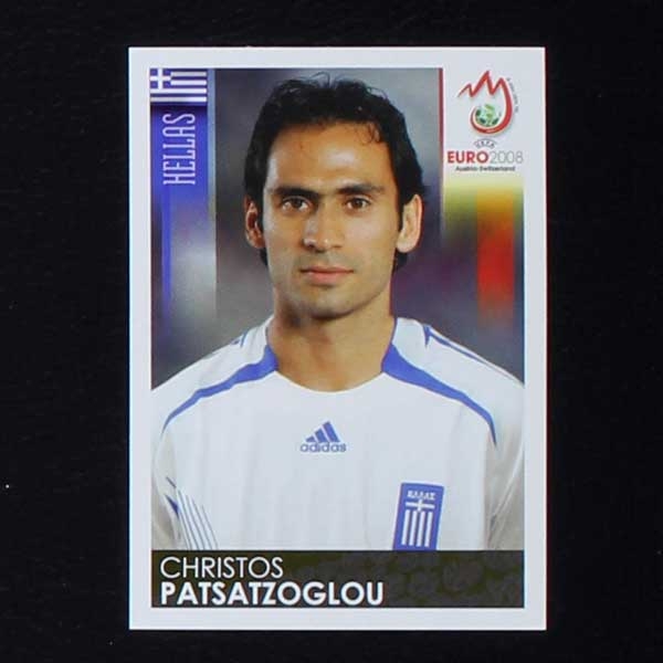 Euro 2008 Nr. 366 Panini Sticker Patsatzoglou