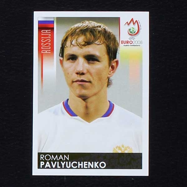 Euro 2008 Nr. 457 Panini Sticker Pavlyuchenko