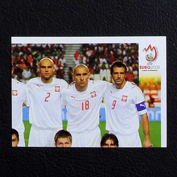 Euro 2008 No. 230 Panini sticker Polska Team 2