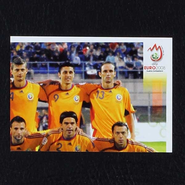 Euro 2008 Nr. 308 Panini Sticker Romania Team 2