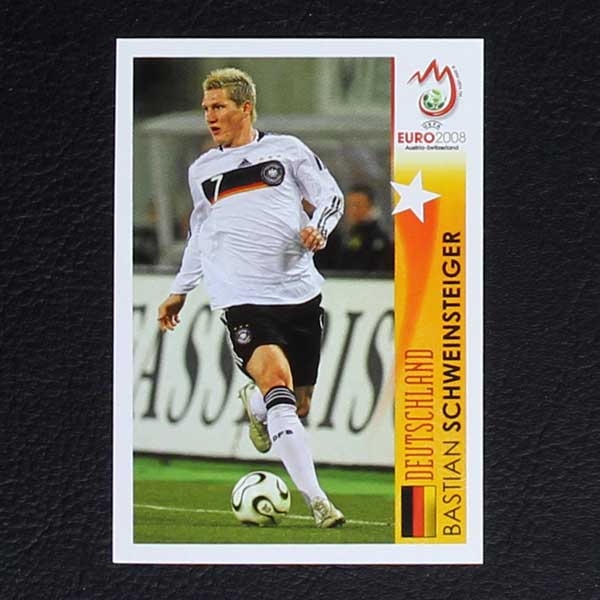 Euro 2008 Nr. 499 Panini Sticker Schweinsteiger in Action