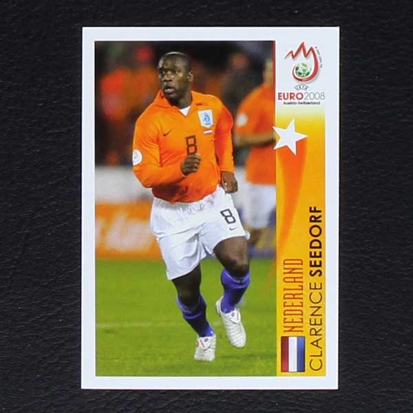 Euro 2008 Nr. 498 Panini Sticker Seedorf in Action