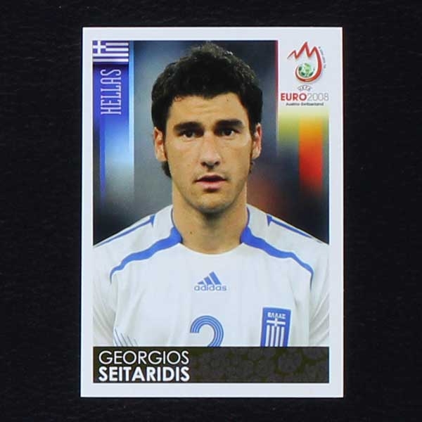 Euro 2008 No. 367 Panini sticker Seitaridis