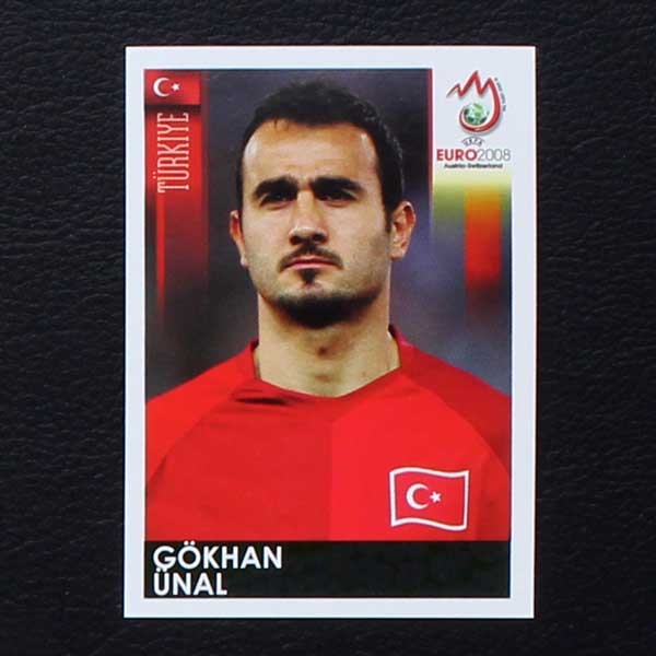 Euro 2008 Nr. 147 Panini Sticker Ünal