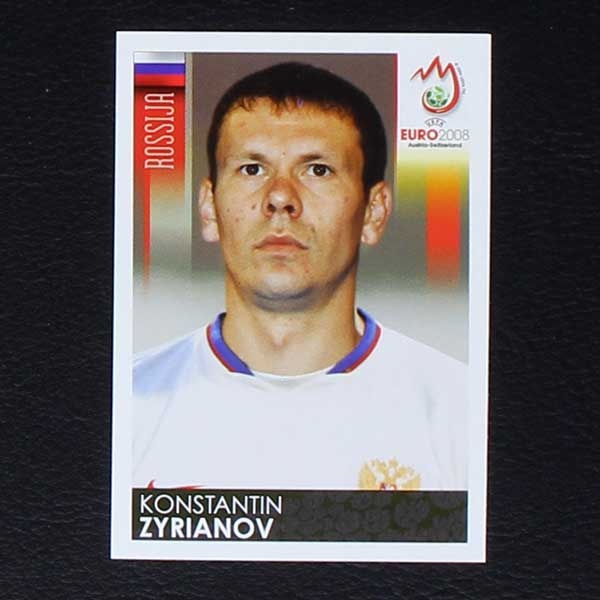 Euro 2008 Nr. 452 Panini Sticker Zyrianov