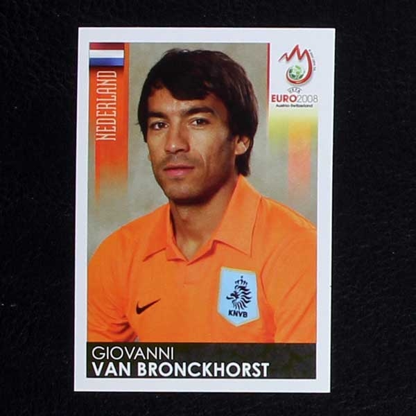 Euro 2008 Nr. 265 Panini Sticker van Bronckhorst