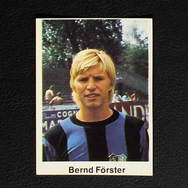 Bernd Förster Bergmann Sticker Fußball 1976