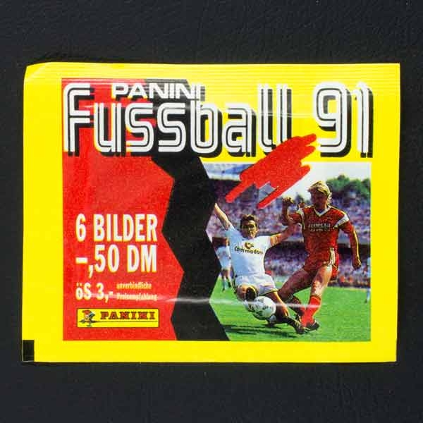 Fußball 91 Panini Tüte