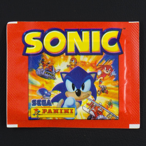 Sonic Panini Sticker Tüte