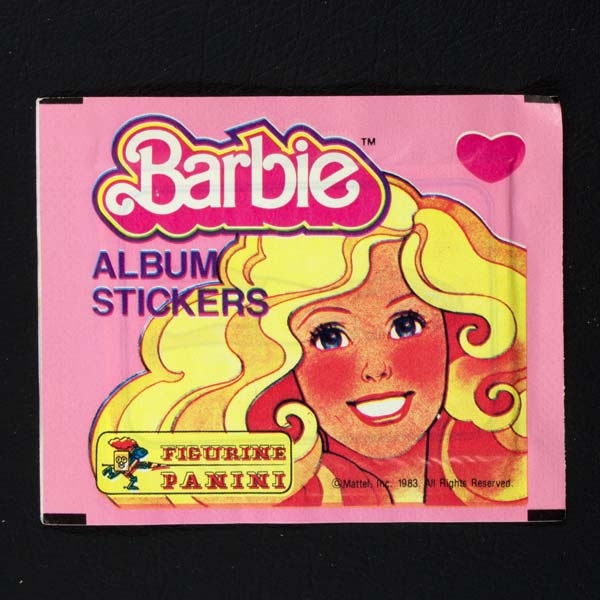 Barbie Panini sticker bag