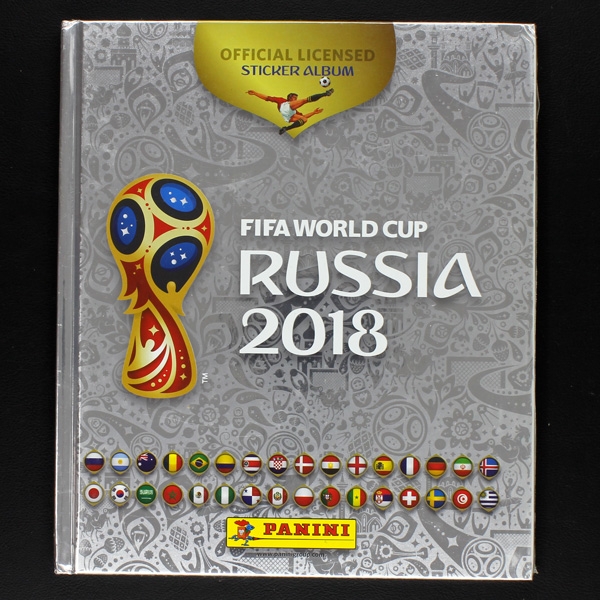 Russia 2018 Panini Sticker Leeralbum - Mexico Platin Hardcover Version